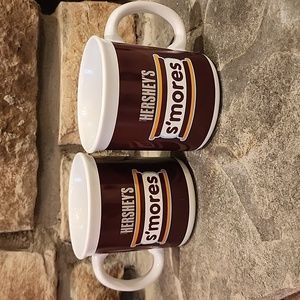 Hershey's S'mores Mugs - Set Of 2 - New